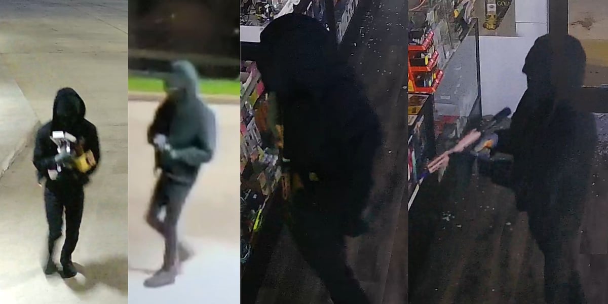Suspect steals THC, vape products after shooting out glass door of Clarksville EZ Mart