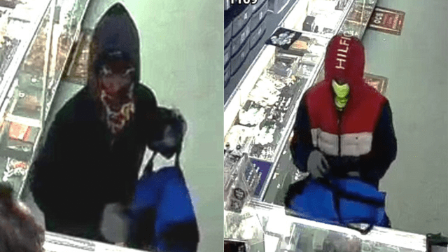 Two sought in Greenville vape store robbery